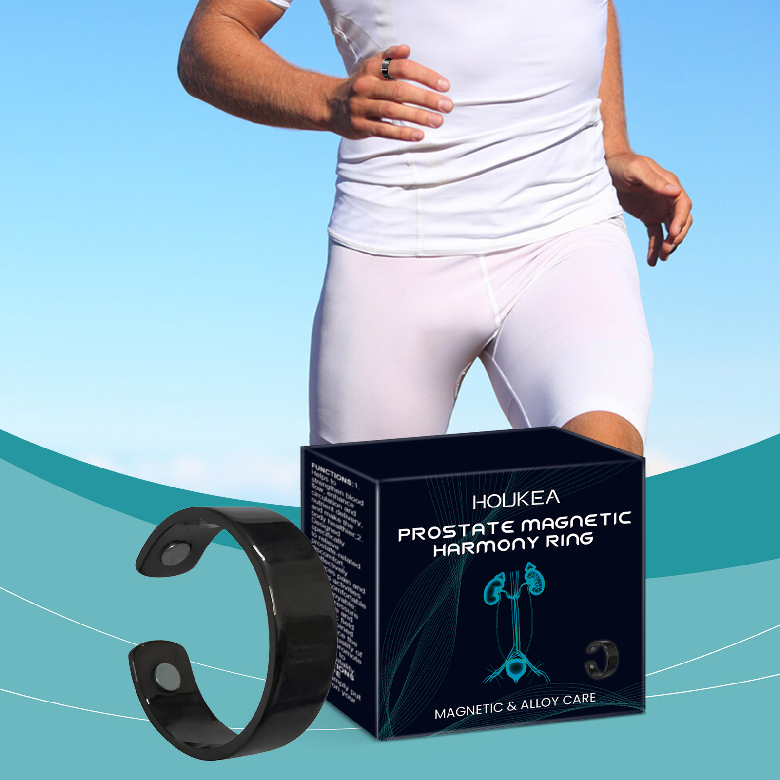 Health Wellness Products - Anello della prostata Migliora la circolazione