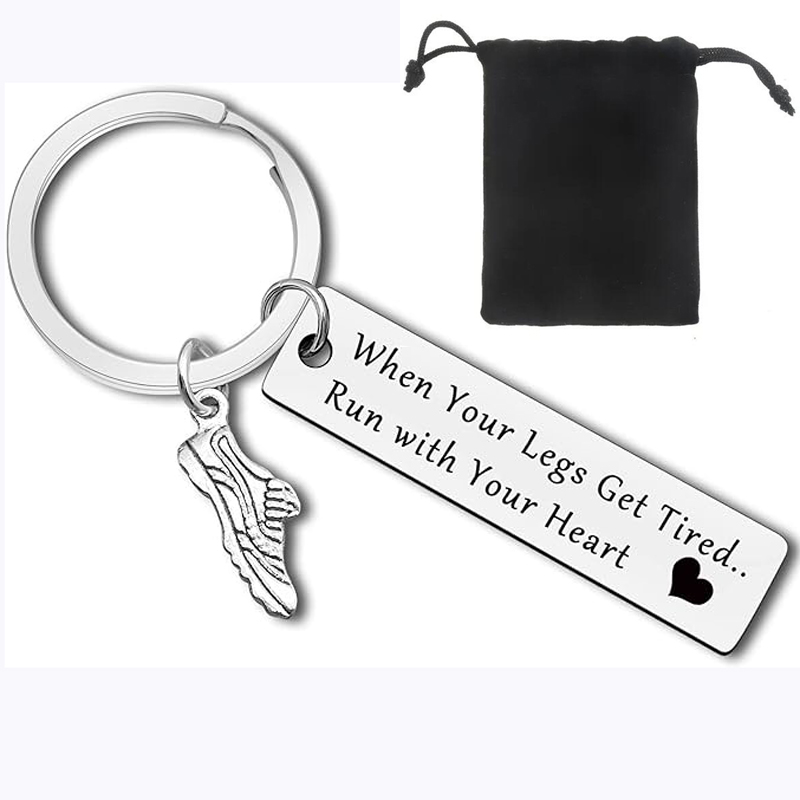 Health Wellness Gifts - Regali per corridori Portachiavi per corridori