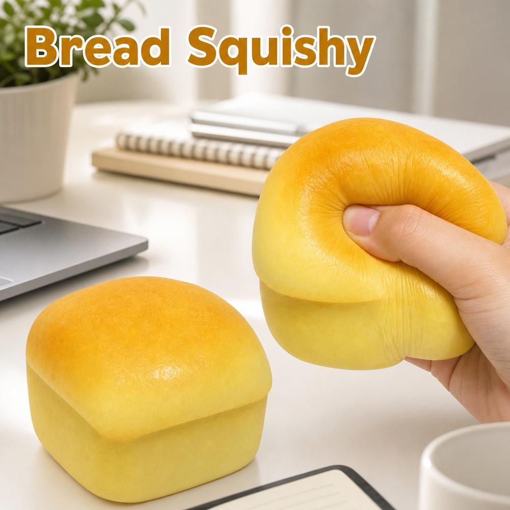 Health Wellness Gifts - Giocattolo Squishy a Forma di Pane,