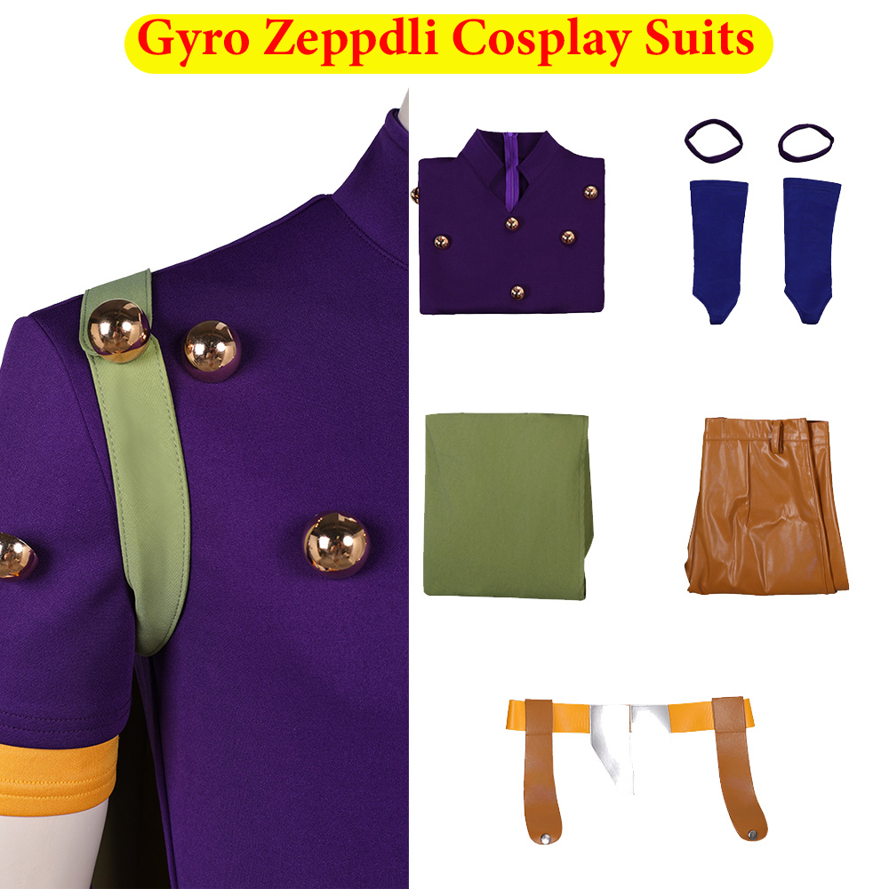 Costume Cosplay Gyro Zeppdli,  - Health & Wellness Fairs recensione e prezzo